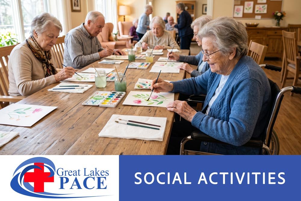 Social Activities for Seniors at Great Lakes PACE Saginaw MI